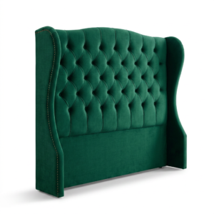 Luxury Velvet Upholstered Headboard OEM